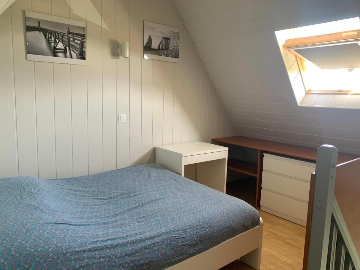 Resid Home 2 - Duplex Cosy Avec Parking Gratuit Saint-Léonard Exterior foto